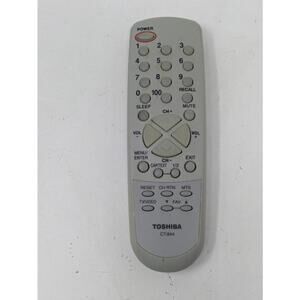Toshiba Remote Control CT 844 For 27A14 27A33 27A35 CRT TV OEM Tested Works